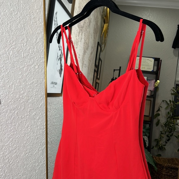 House of CB ‘Christiana’ Red Mini Dress NWOT - Picture 8 of 9